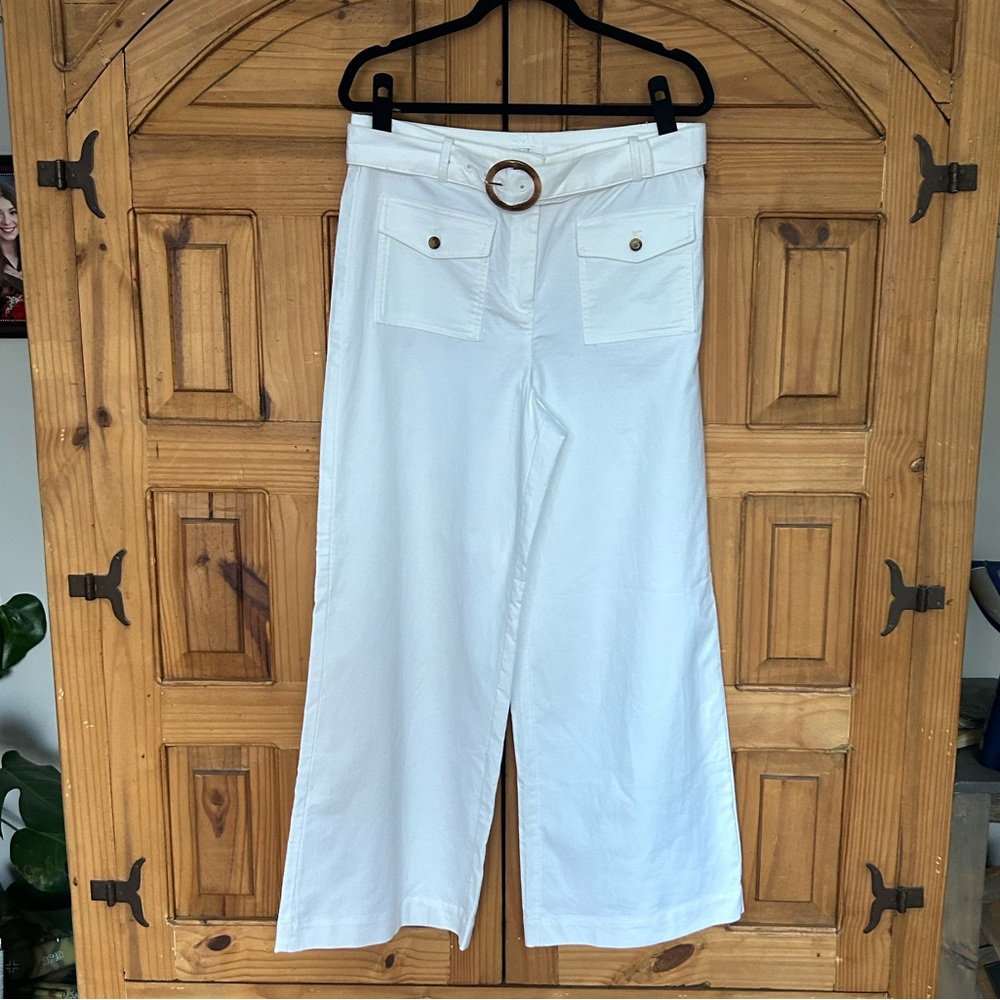 LOFT High Rise Wide Leg